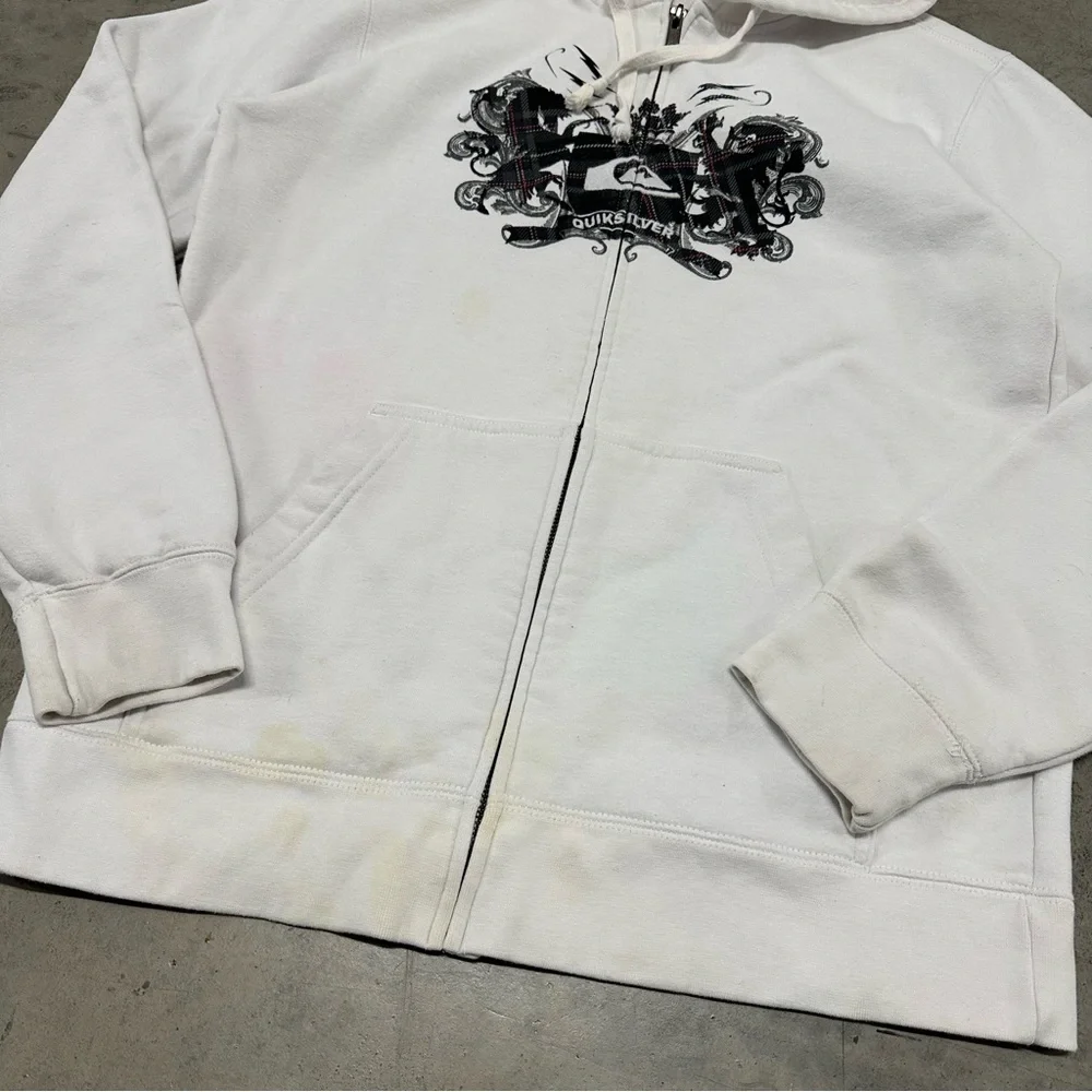 Vintage Quiksilver Hoodie Small - Picture 3 of 14